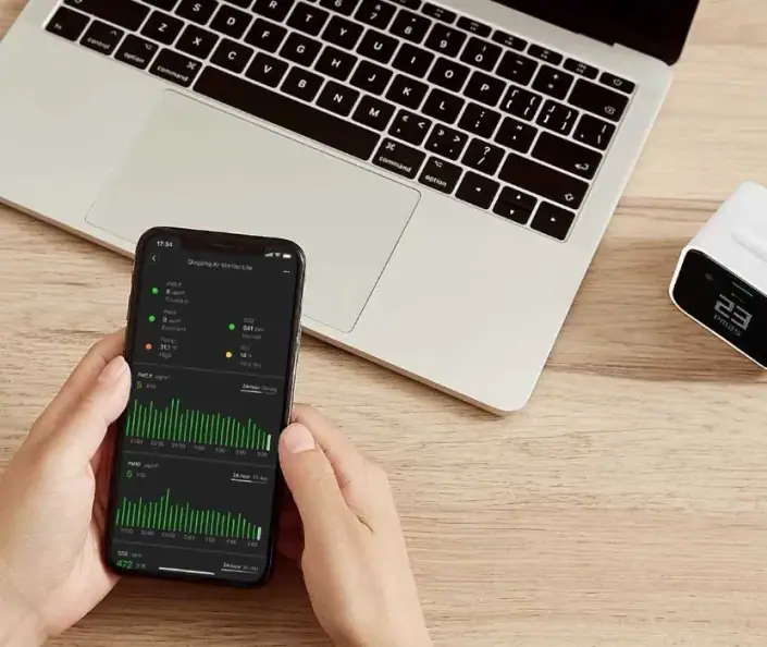 Xiaomi Qingping Air Monitor 5in1 Air Quality Analyzer, вид 5