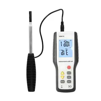 Hot wire anemometer HT-9829, вид при наведении
