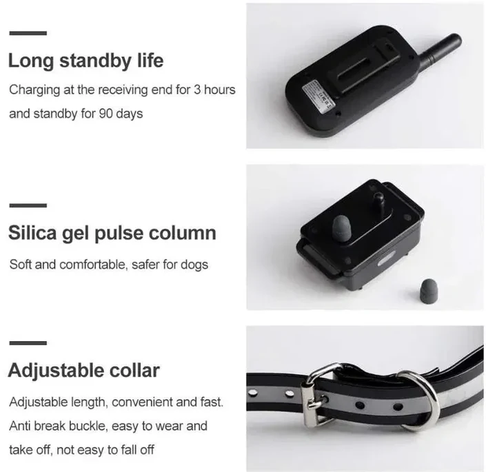 Electric collar with remote control for training, вид 6