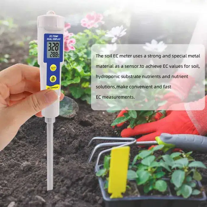 EU meter waterproof EC soil and temperature, вид 2