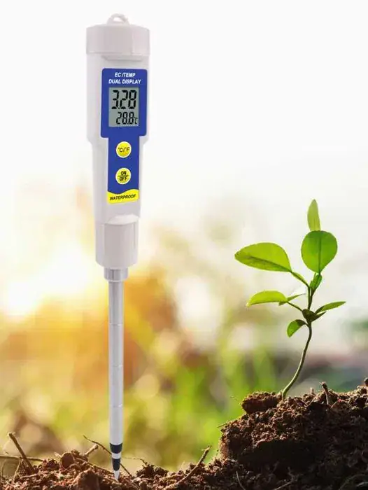 EU meter waterproof EC soil and temperature, вид 3