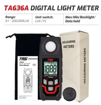 Luxmeter TASI TA636A, основное изображение