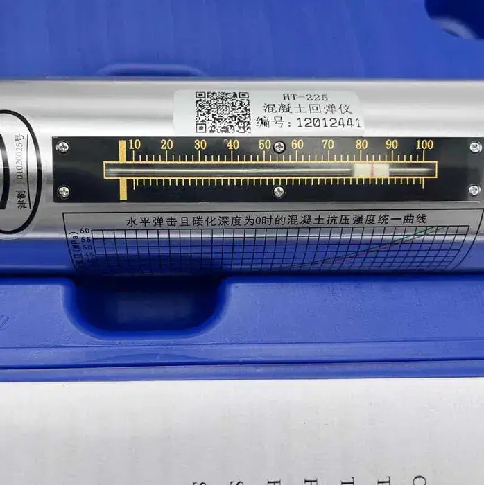 Schmidt hammer sclerometer HT225 concrete hammer, вид 6