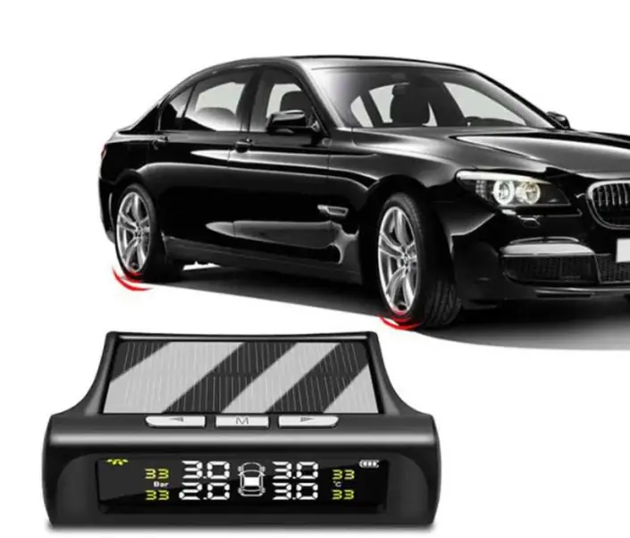 Solar Power USB TPMS Tire Pressure Monitoring System, основное изображение