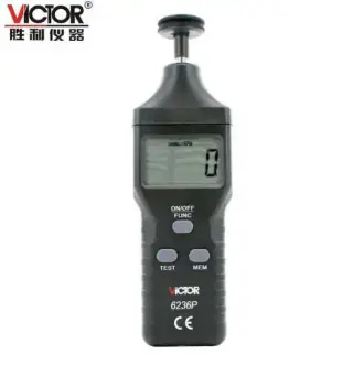 Digital tachometer Victor VC6236P laser and contact, основное изображение