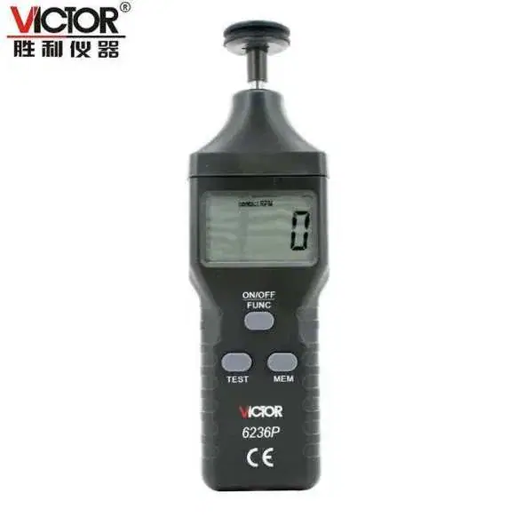 Digital tachometer Victor VC6236P laser and contact, основное изображение