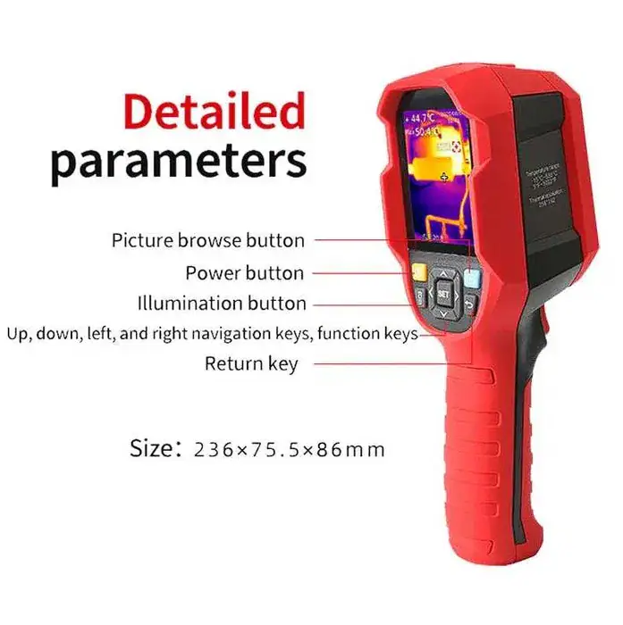 Thermal imager UNI-T UTi260A PRO 256*192 teplovizor, вид 3