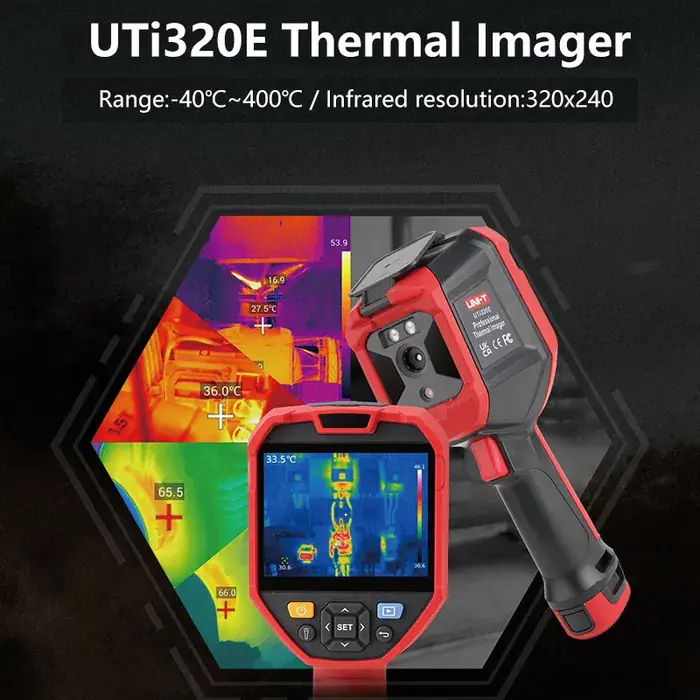 Тепловизор UNI-T UTi 320E инфракрасный, вид 2