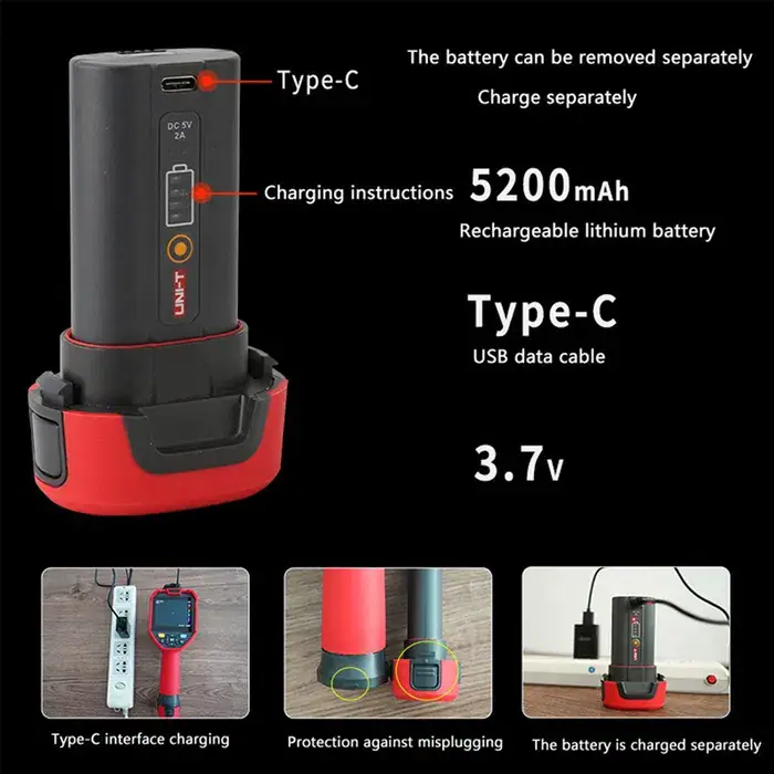 Тепловизор UNI-T UTi 320E инфракрасный, вид 4