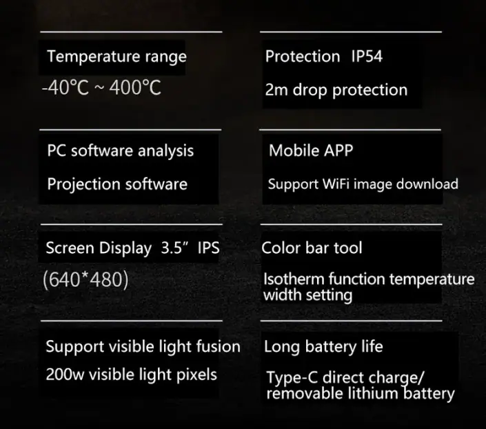 Тепловизор UNI-T UTi 320E инфракрасный, вид 6