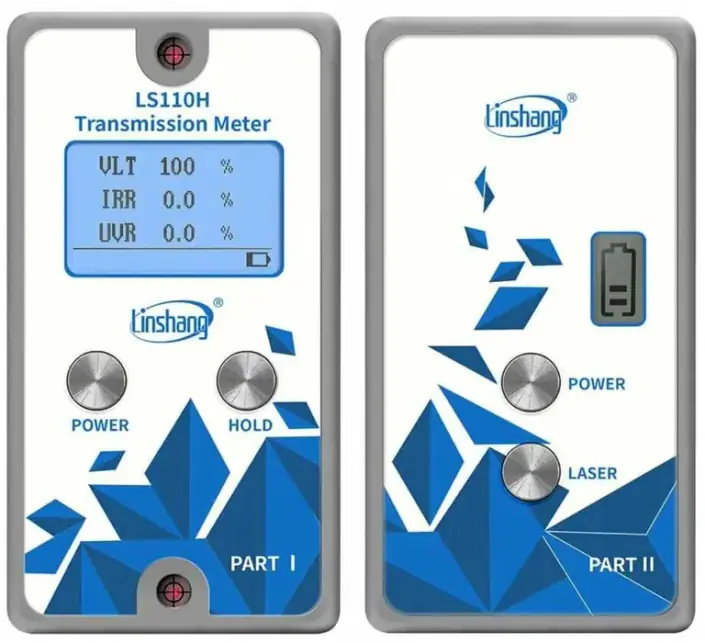 Glass and film tester Lingshan LS110H light transmittance meter UV IR, вид 3