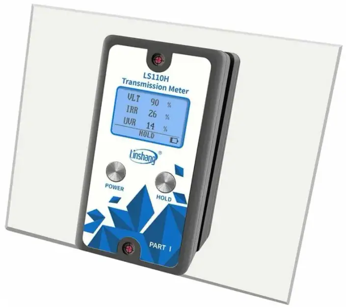 Glass and film tester Lingshan LS110H light transmittance meter UV IR, вид 6